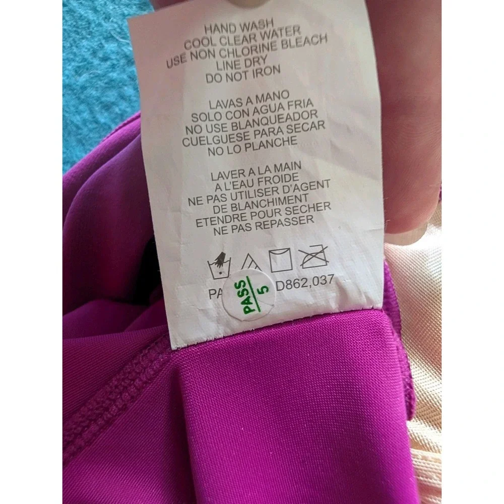 MagicSuit Bianca Romper Swimsuit Size 16 Women's 1 PC Halter Hibiscus Pink NEW